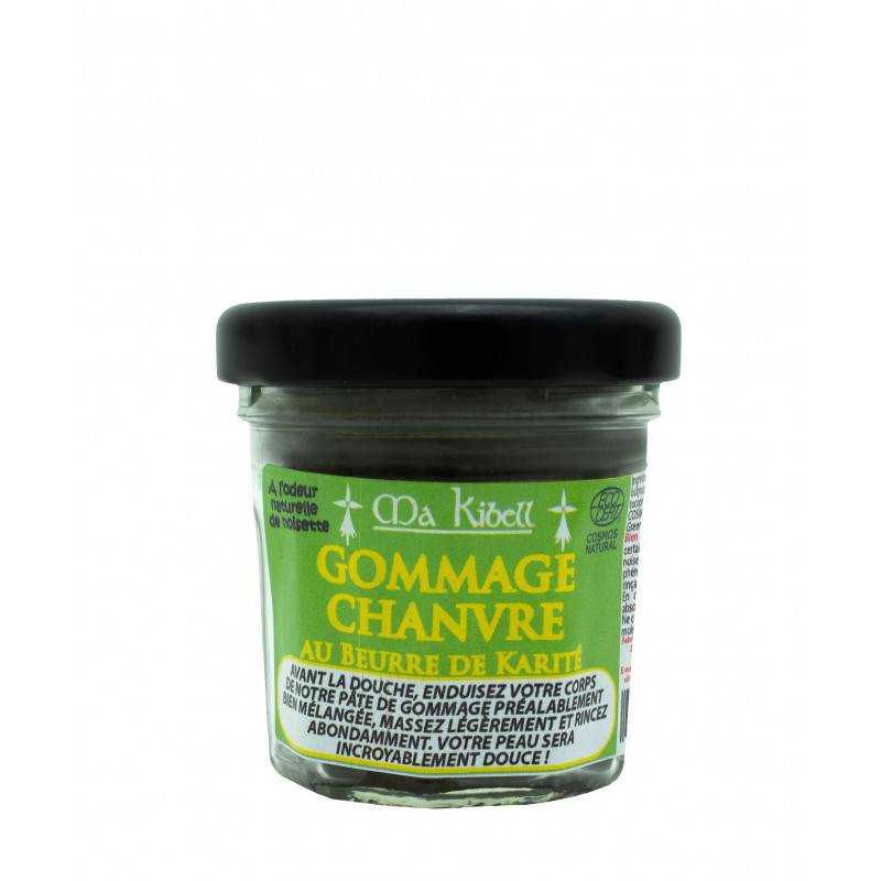 Mini gommage au chanvre et beurre de karité Bio 35g